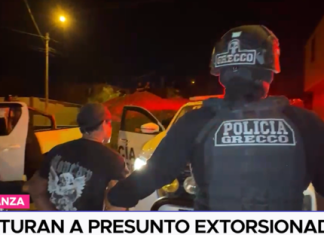 Capturan a presunto extorsionador en La Esperanza