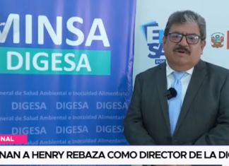 Designan a Henry Rebaza como director temporal de la Digemid