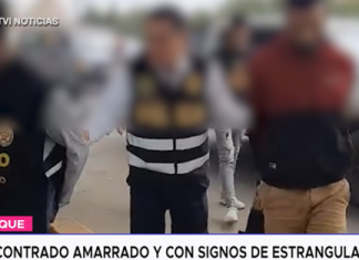 “Fue encontrado amarrado y con signos de estrangulamiento”