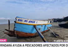 COER brindará ayuda a pescadores afectados por oleajes