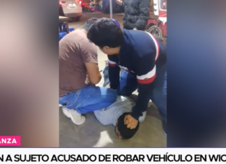 Detienen a sujeto acusado de robar vehículo en Wichanzao