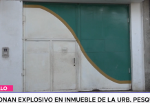 Detonan explosivo en inmueble de la urb. Pesqueda