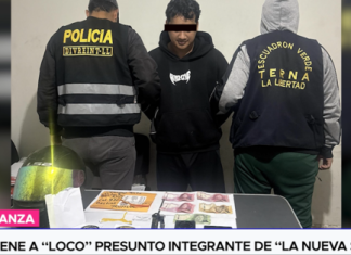 PNP detiene a “loco” presunto integrante de “La nueva sangre”