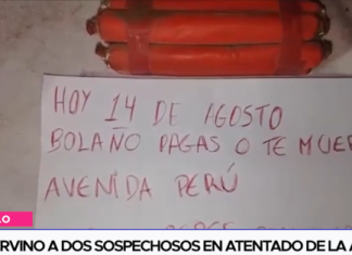 PNP intervino a dos sospechosos en atentado de la av. Perú