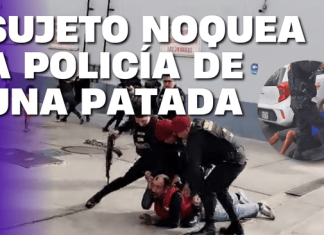 Detienen a tres personas por agredir a policía en Trujillo