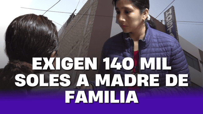 Sujetos exigen 140 mil soles a madre de familia en Huanchaco