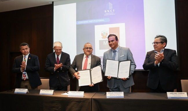 𝐒𝐍𝐂𝐈 𝐲 𝐞𝐥 𝐌𝐢𝐧𝐢𝐬𝐭𝐞𝐫𝐢𝐨 𝐝𝐞 𝐓𝐫𝐚𝐛𝐚𝐣𝐨 𝐟𝐢𝐫𝐦𝐚𝐧 𝐜𝐨𝐧𝐯𝐞𝐧𝐢𝐨 𝐢𝐧𝐭𝐞𝐫𝐢𝐧𝐬𝐭𝐢𝐭𝐮𝐜𝐢𝐨𝐧𝐚𝐥 𝐩𝐚𝐫𝐚 𝐟𝐨𝐫𝐭𝐚𝐥𝐞𝐜𝐞𝐫 𝐥𝐚 𝐞𝐦𝐩𝐥𝐞𝐚𝐛𝐢𝐥𝐢𝐝𝐚𝐝 𝐞𝐧 𝐞𝐥 𝐬𝐞𝐜𝐭𝐨𝐫 𝐜𝐨𝐧𝐬𝐭𝐫𝐮𝐜𝐜𝐢𝐨́𝐧